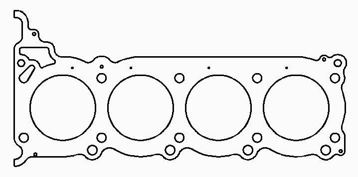 Nissan Q45 Cylinder Head Gasket - Left Side - Cometic Gasket - MLS, 93.5mm Bore, 0.036 Inch Thick - `02-`06